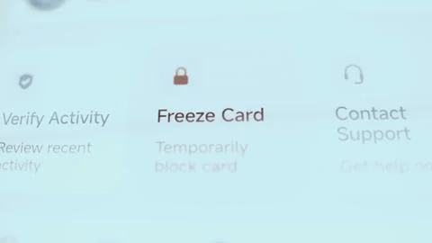 Banking safety menu presents three response options: verify recent Stock Photos