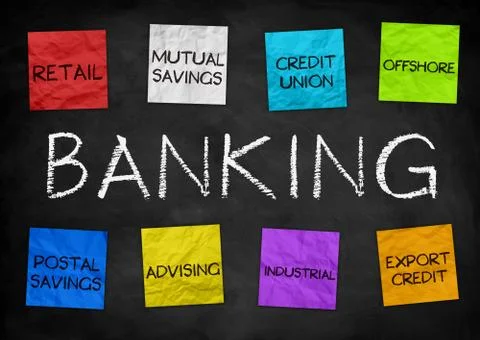 Banking strategies Stock Illustration