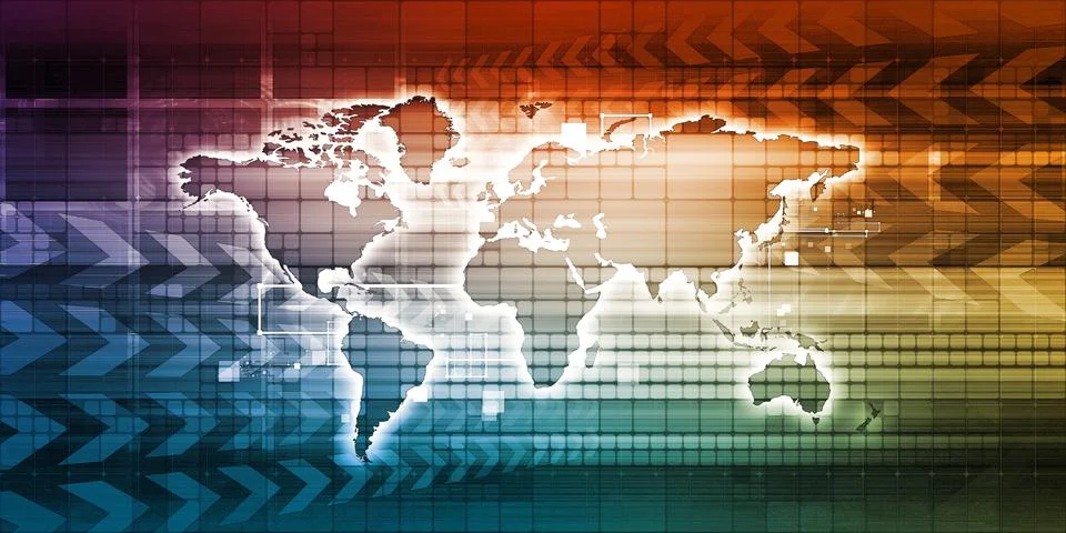 Banking Technology Illustrazione stock