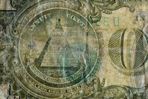 Banknote details. Stock Photos