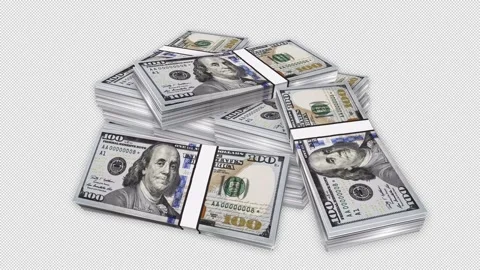 Banknote Dollar Series 2009 Pack 스톡 동영상 329549791