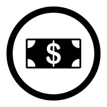 Banknote icon Stock Illustration