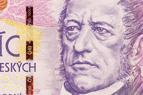 Banknote Portrait Close-up Stock Photos