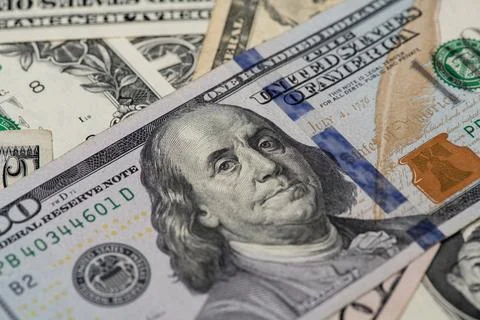 Banknotes background pattern. Dollars money texture pattern. Cash banking b.. Foto stock