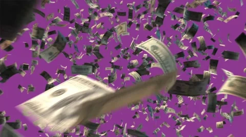 Banknotes Explosion Video stock 41293525