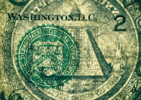 Banknote's skin. Stock Photos