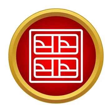 Banknotes stack icon displaying financial wealth concept Stock Illustration