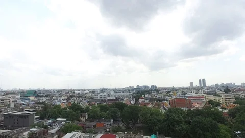 Bankok Skyline Stock Footage 107882103