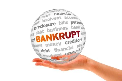 Bankrupt Illustrazione stock