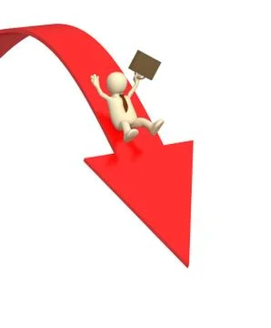 Bankruptcy Stock Illustration