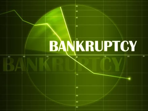 Bankruptcy Stock Illustration