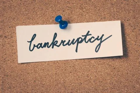 Bankruptcy Stock Photos