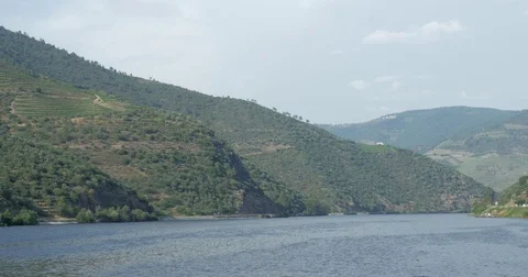 Banks of the river Douro - Margens do rio Douro Stock Footage 77568261
