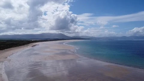 Banna Strand Landscape Stockbeeldmateriaal 244263583