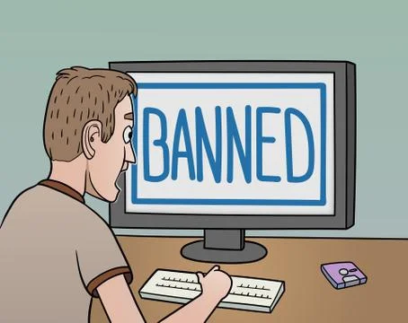 Banned 스톡 일러스트