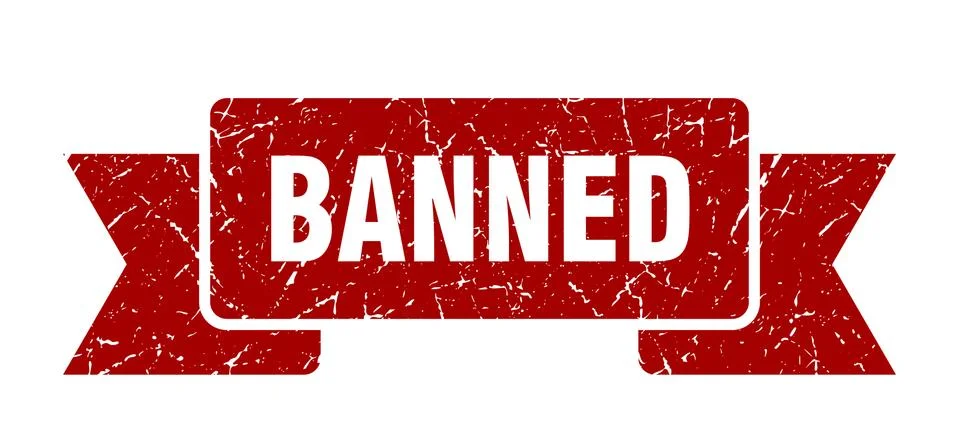 Banned Stock Illustration