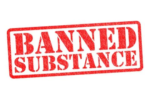 Banned Substance Stock Illustration