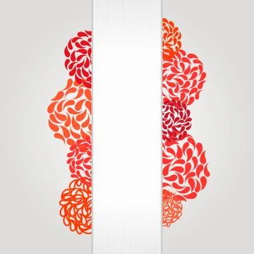 Banner and frame for web design Stock Illustration