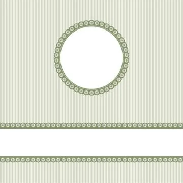 Banner and patch on colored background Stock Illustration