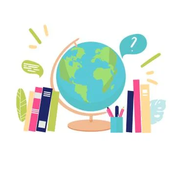 Banner back to school text drawing by colorful chalk in blackboard with schoo Stock Illustration