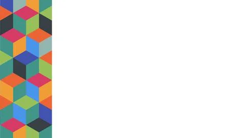 Banner backdrop with cube pattern decoration vector stock Stock Illustration