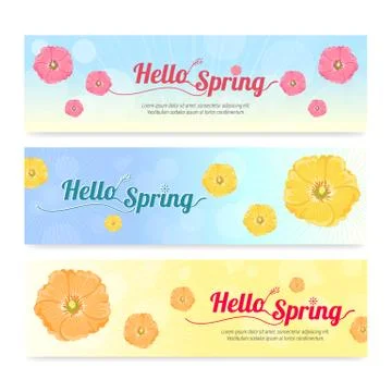 Banner background Stock Illustration