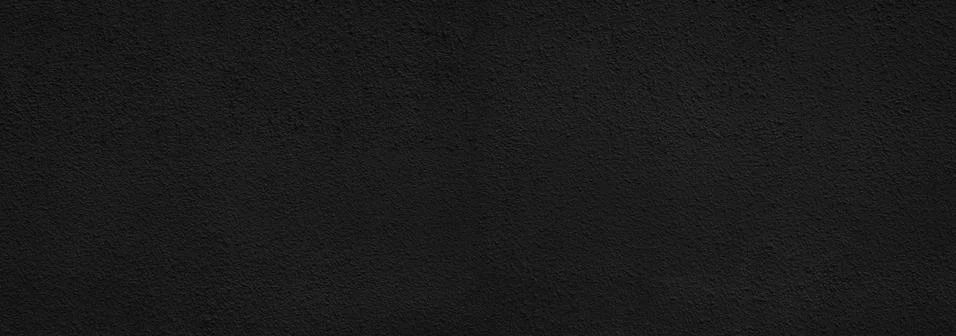 Banner of black plastering pattern for backgrounds Stock Photos
