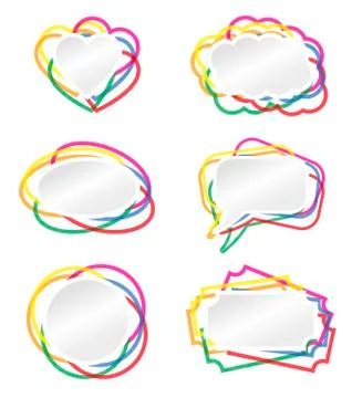 Banner border Stock Illustration