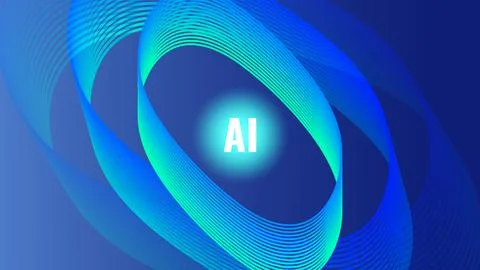 Banner circuit ai technical data and diagrams. Stock Illustration