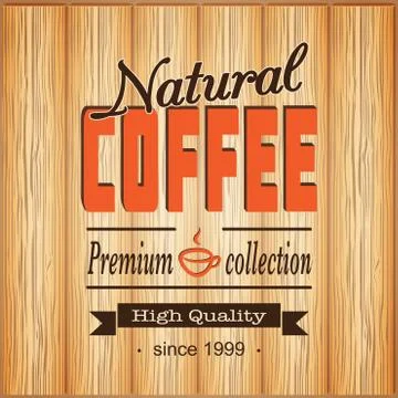 Banner for coffee Stock Illustration