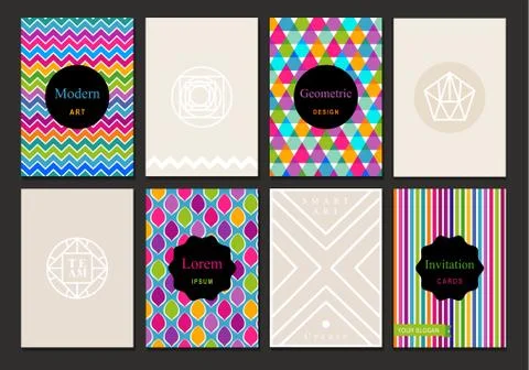 Banner creative cards Stock Illustration