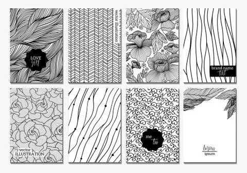 Banner creative cards Stock Illustration