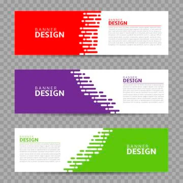 Banner design background Stock Illustration