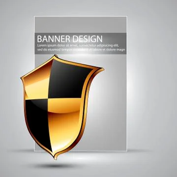 Banner design Stock Illustration