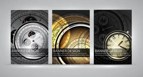 Banner design Stock Illustration