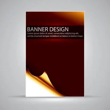 Banner design Stock Illustration