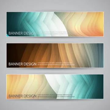 Banner design Stock Illustration