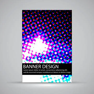 Banner design Stock Illustration