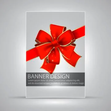 Banner design Stock Illustration