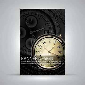 Banner design Stock-Illustration