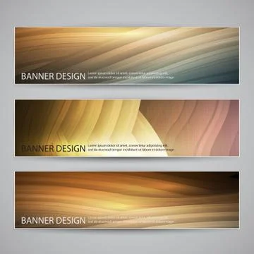 Banner design Stock Illustration