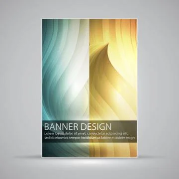 Banner design Stock Illustration