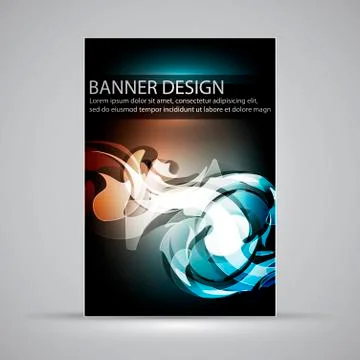 Banner design Stock Illustration