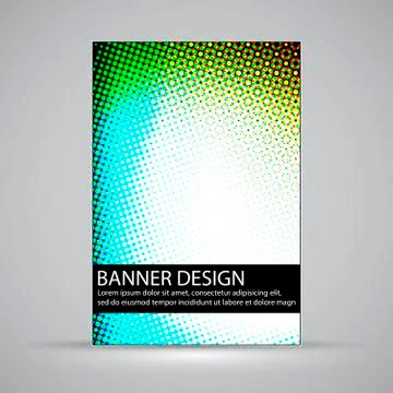 Banner design Stock Illustration