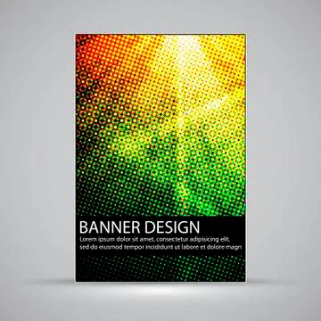 Banner design Stock-Illustration
