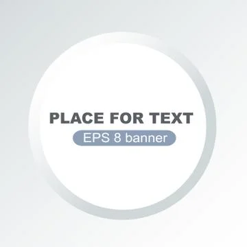 Banner design template material background Stock Illustration