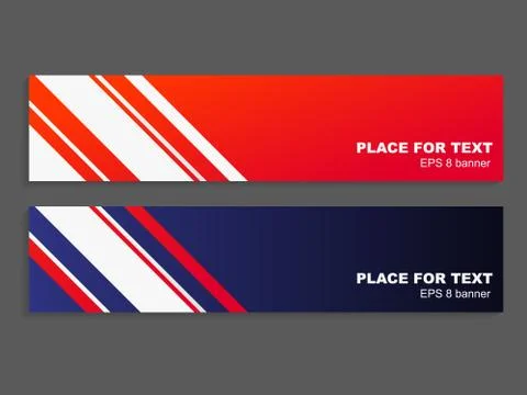 Banner design template material background Ilustração Stock