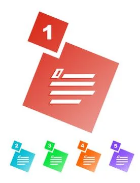 Banner design template material background Stock Illustration