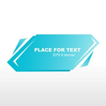 Banner design template material background Stock Illustration