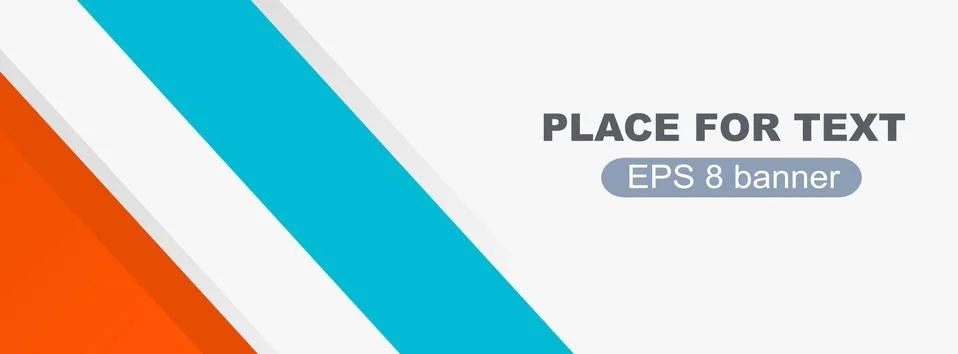 Banner design template material background Stock Illustration